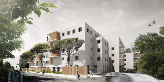 Test d'étanchéité à l'air de logements collectifs à Toulouse
