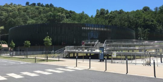 Test d'étanchéité à l'air du palais de justice de Foix