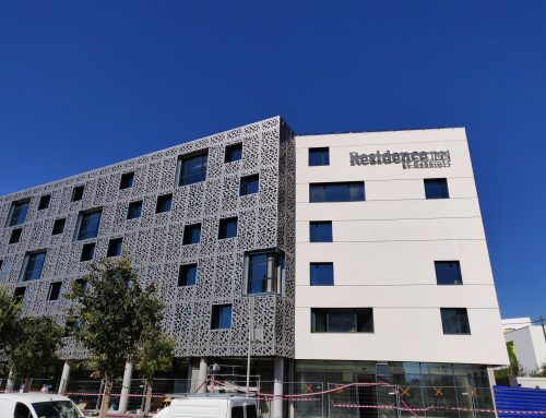 Hôtel Marriott Toulouse Blagnac – Test d&rsquo;étanchéité à l&rsquo;air grand volume